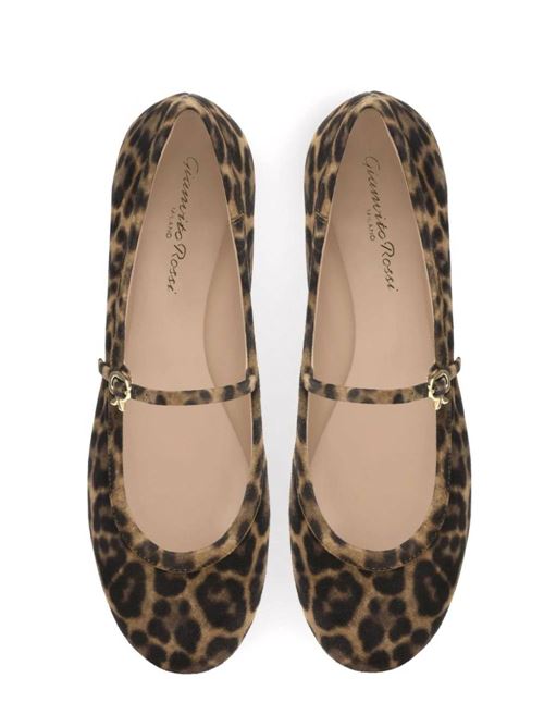 Ballerina stampa leopardata GIANVITO ROSSI | G2222305GOMCMDALLAP